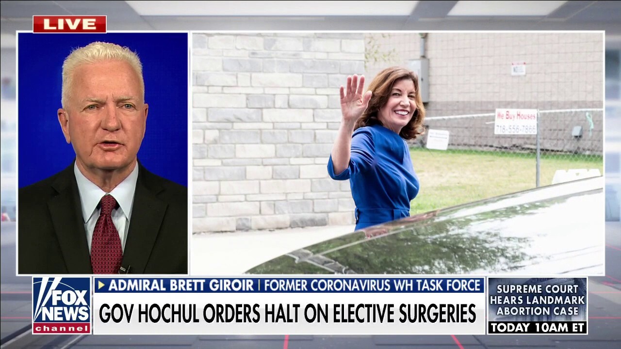 Adm. Giroir: There is no reason New York governor should halt elective surgeries