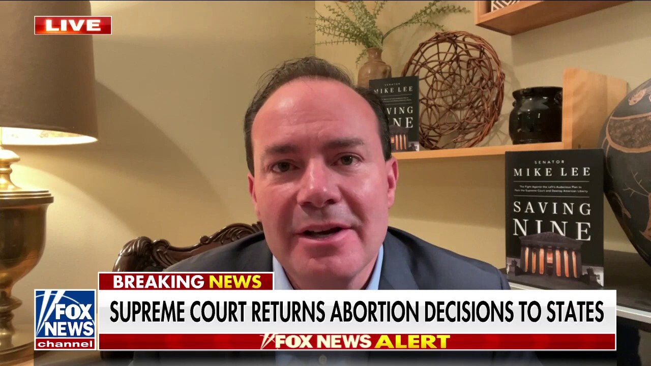 Roe v. Wade was ‘egregiously wrong’: Sen. Mike Lee