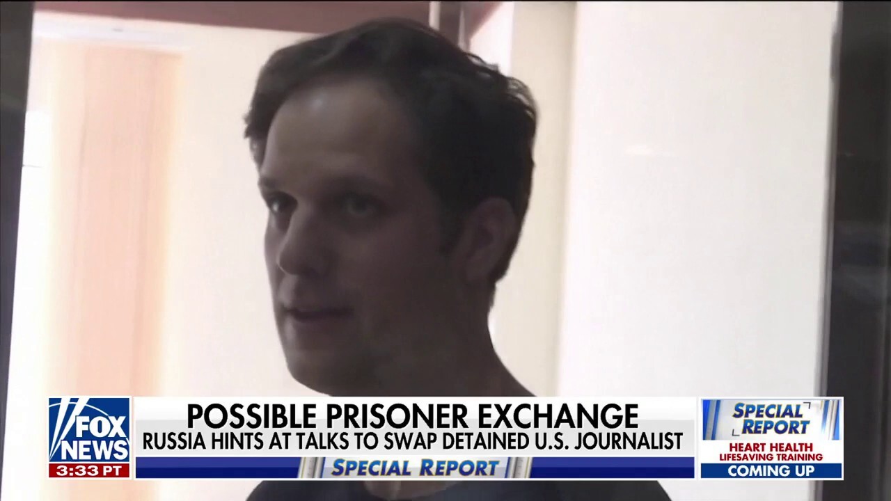 Russia suggests it is open to a prisoner swap over detained journalist