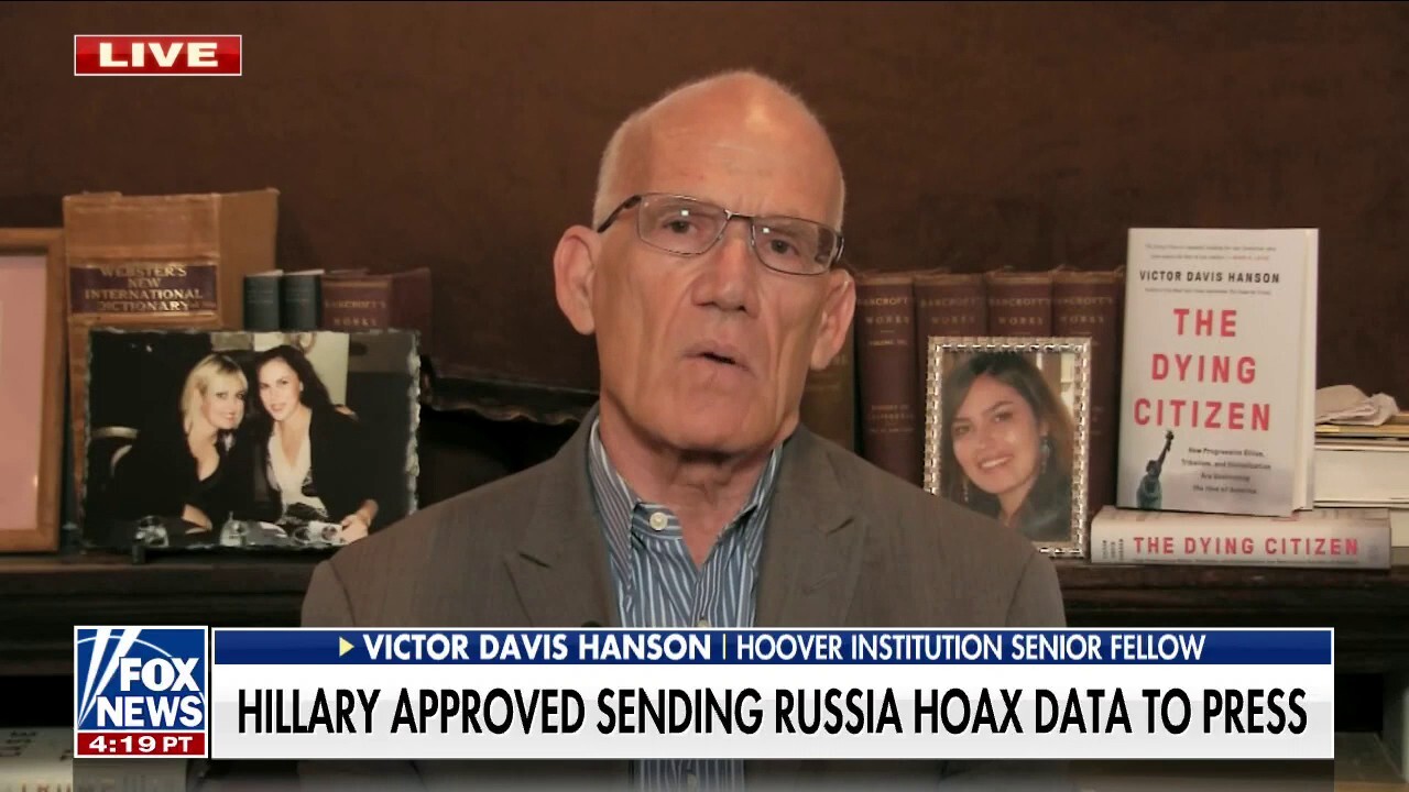 Hillary was the first person to reject the 2016 election: Victor Davis Hanson