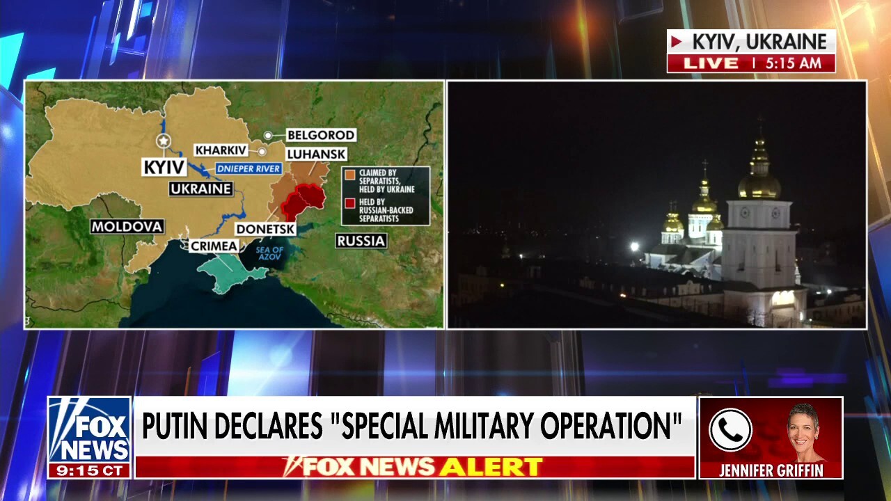 Putin Declares ‘special Military Operations’ In Ukraine | Fox News Video