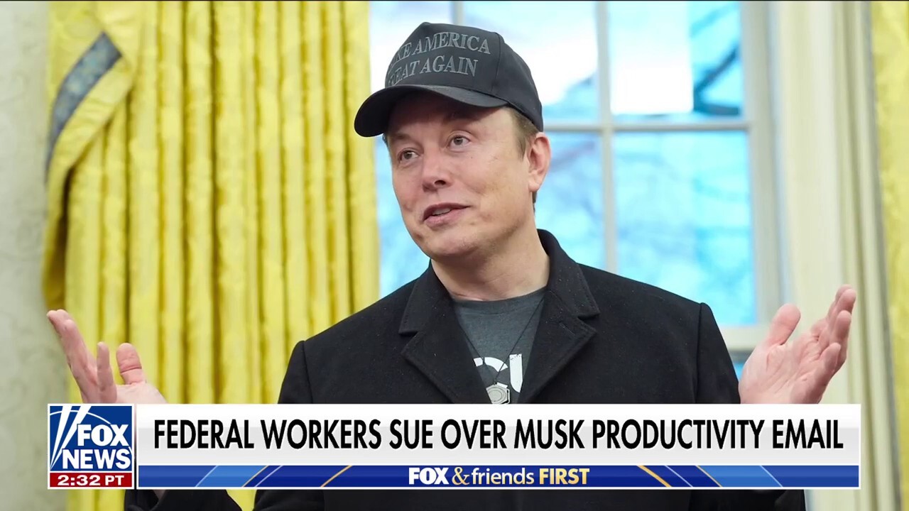 Elon Musk, DOGE sued over productivity email sent to federal workers