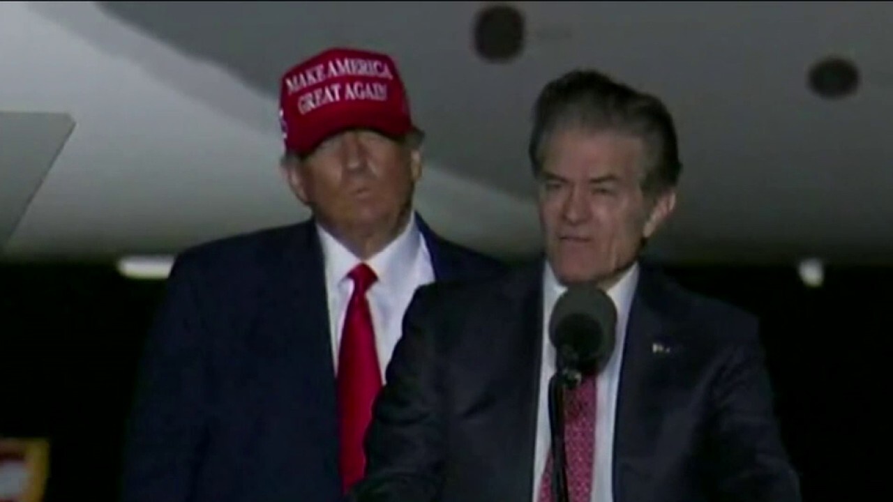 Dr. Oz rallies with Trump in Pennsylvania