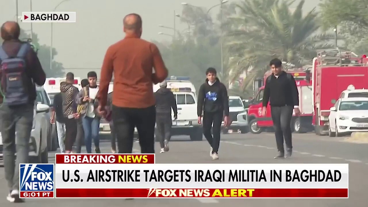 US airstrike targets Iraqi militia in Baghdad