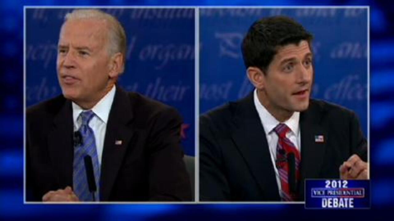 Biden to Ryan, "Oh, Now You're Jack Kennedy?