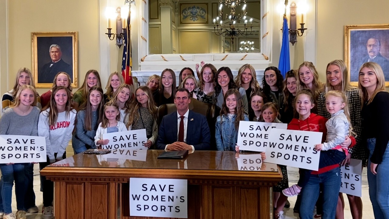 Oklahoma governor explains reasoning behind signing Save Women's Sports Act, addresses critics