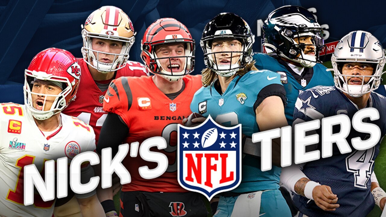 Cowboys, 49ers sit below Chiefs, Bears ranked below Bucs in Nick's Tiers | First Things First