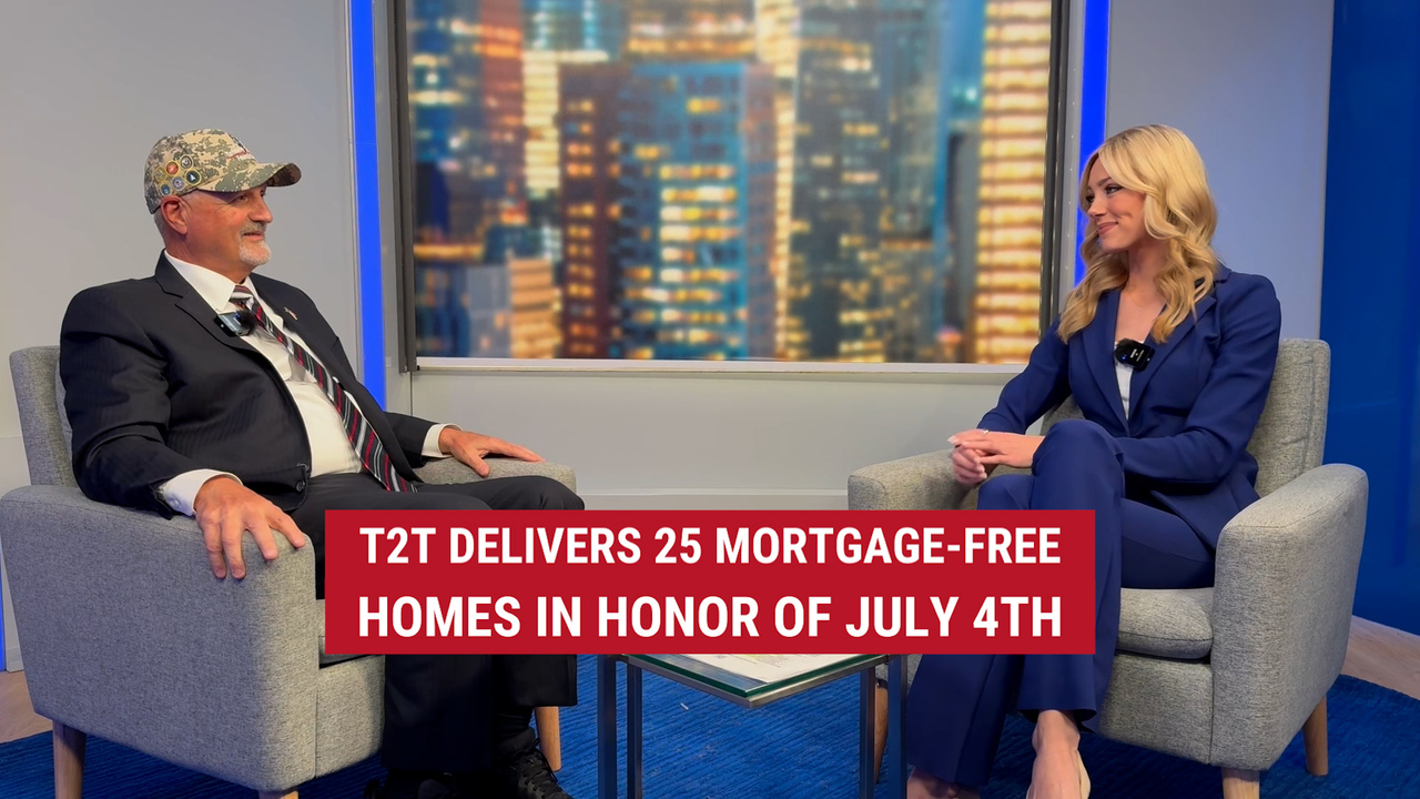 Tunnel to Towers празнува Деня на независимостта, като доставя 25 домове без ипотека на Heroes 