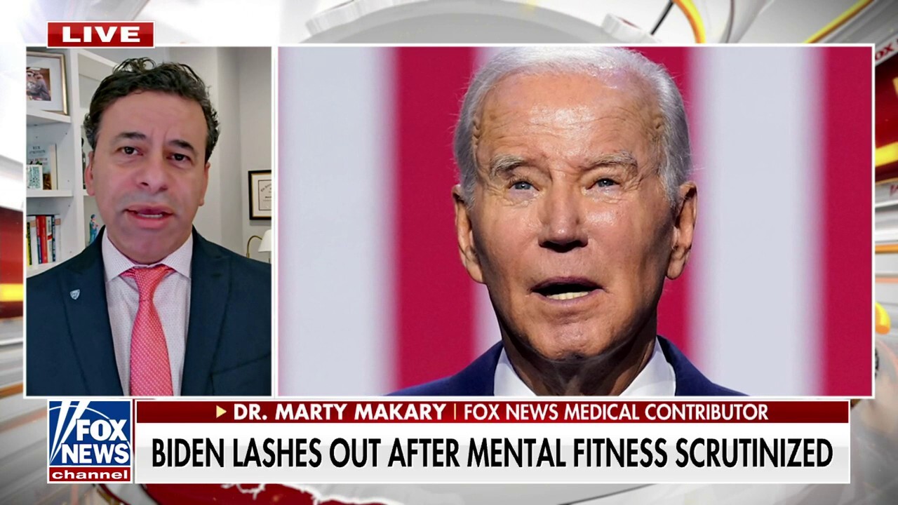 Dr. Marty Makary details Biden's 'cognitive decline' after special counsel's report: 'Not subtle'
