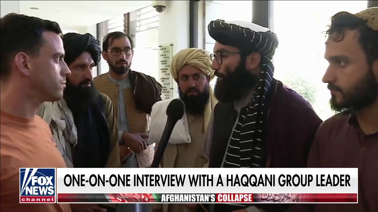 Trey Yingst talks to leader of Haqqani Network