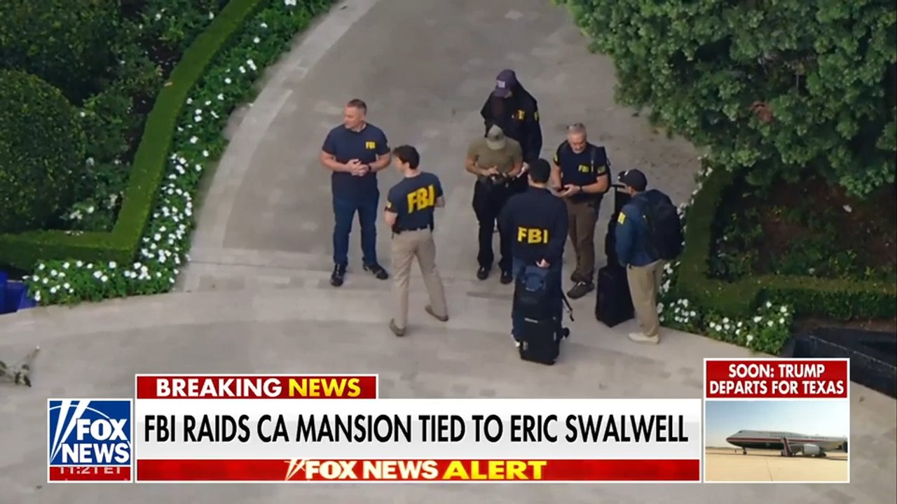 FBI searches Beverly Hills mansion tied to Eric Swalwell