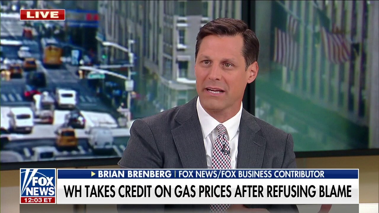 Brian Brenberg on 'Outnumbered': Biden should not be 'bragging' about $4.50 gas