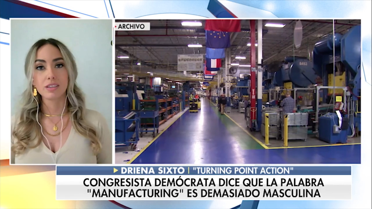 Locura liberal: ?El demócrata dice que "manufactura" es una palabra sexista!