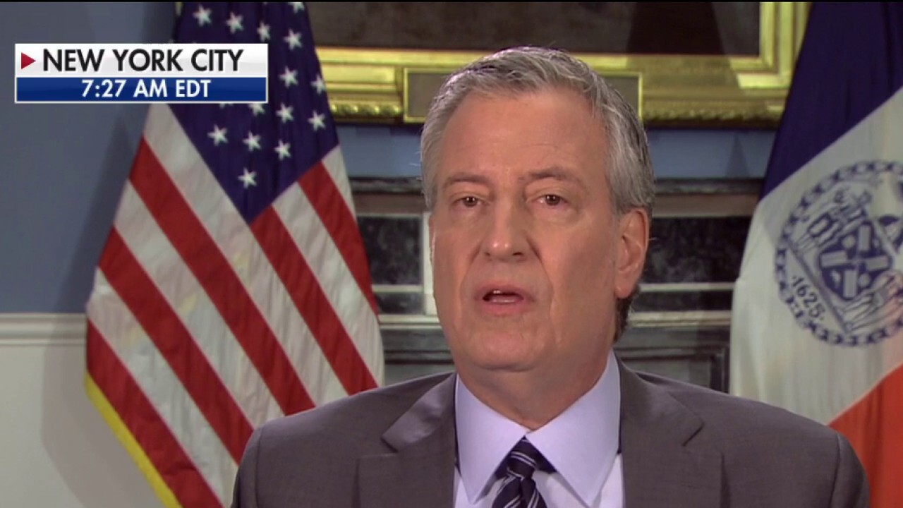 Mayor De Blasio's concerns about getting New York City back to work