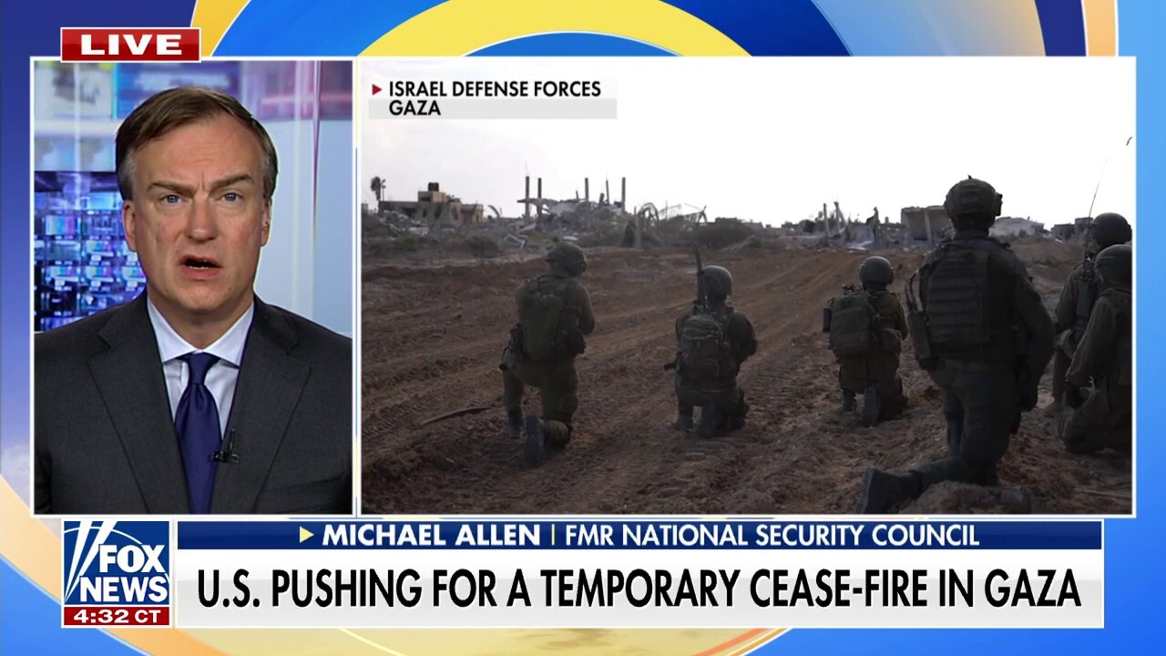 Biden is 'shooting Israel in the back' by pushing for a temporary cease-fire in Gaza: Michael Allen