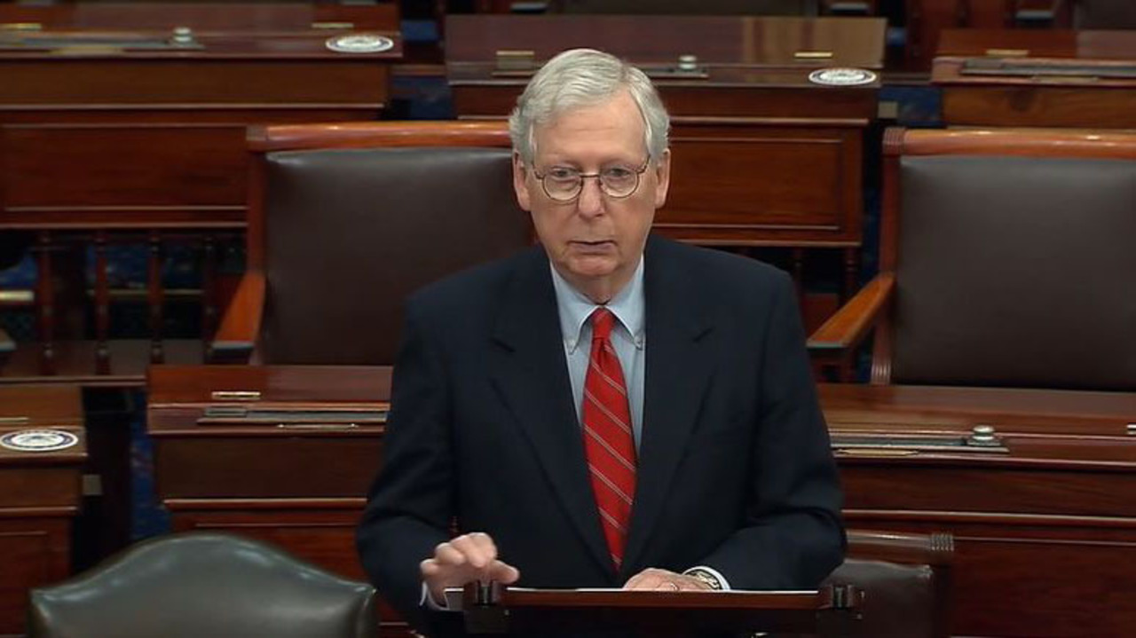 McConnell praises Trump for signing COVID-19, government funding projects