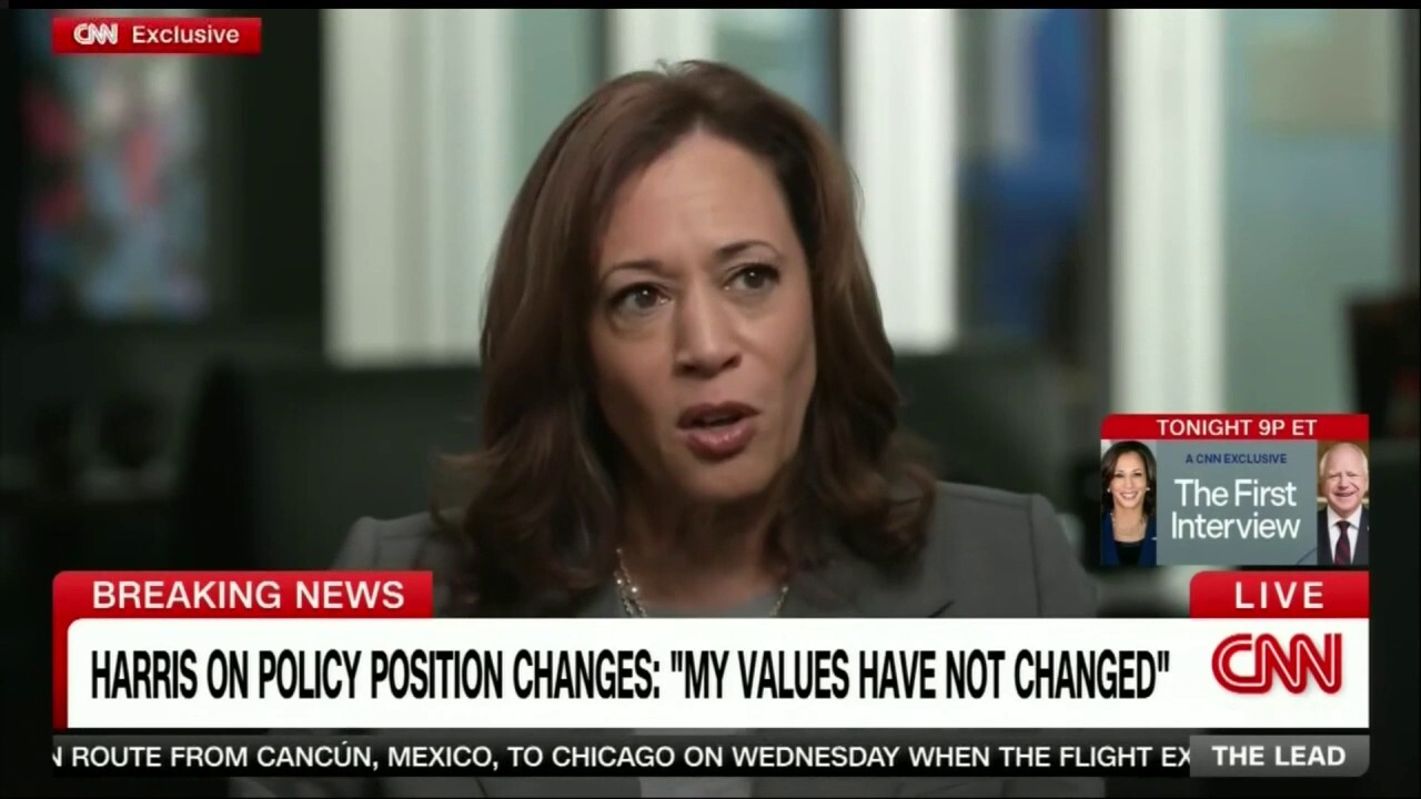 Harris speaks on policy in first sit-down interview since becoming nominee