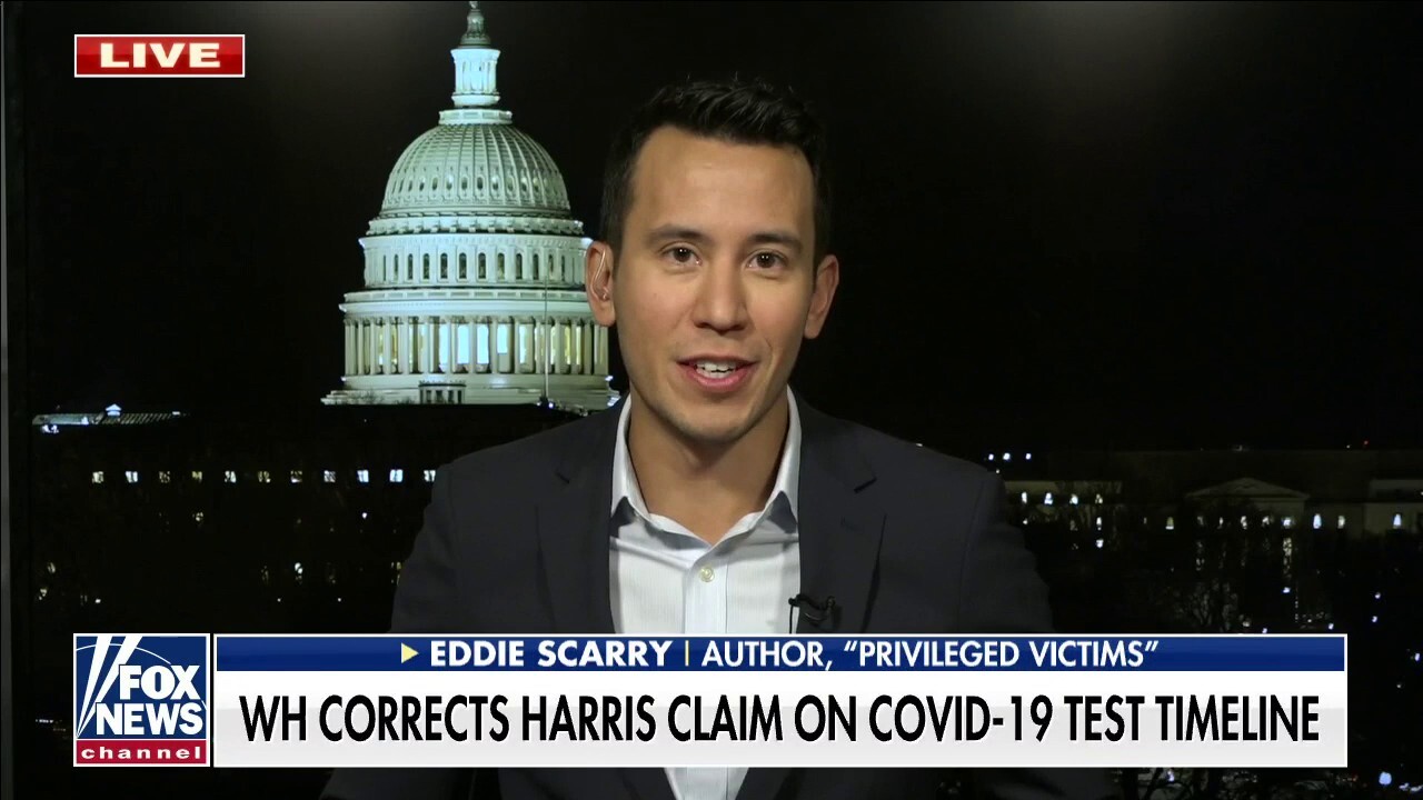 'Privileged Victims' author Eddie Scarry responds to an NBC interview with VP Harris and her inability to answer basic questions on COVID response and 2024