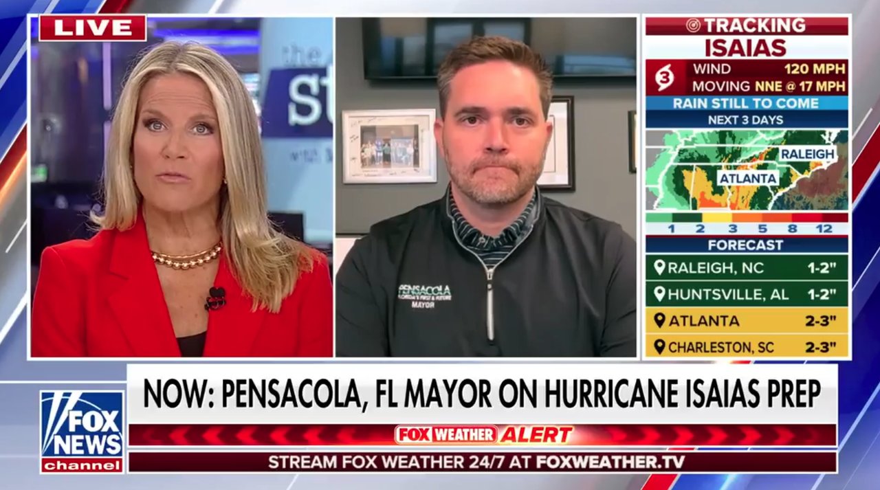 Pensacola mayor details Hurricane Isaias preparations