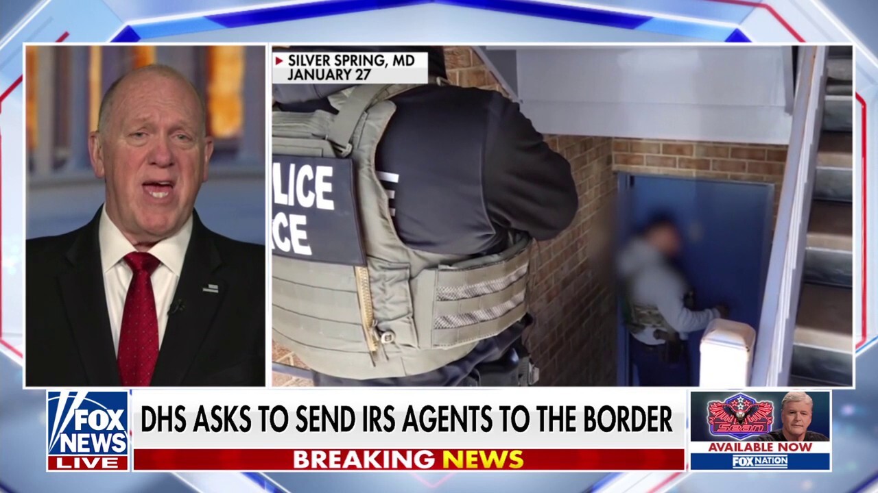 Tom Homan: We believe ICE raid leaks are coming 'from the inside'