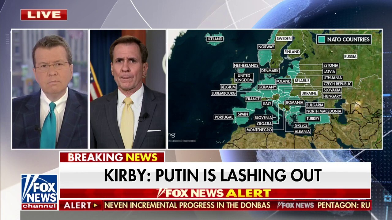 Putin lashing out: Kirby