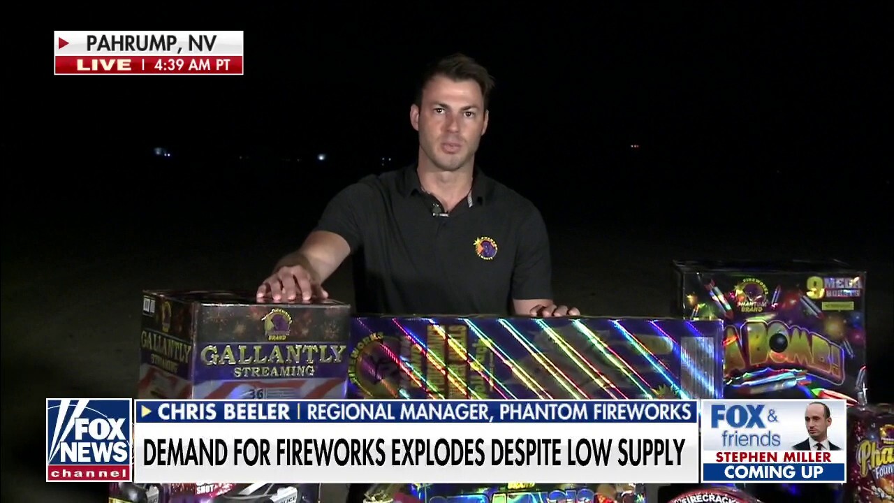 Phantom Fireworks celebrates July 4th with grand display in Nevada