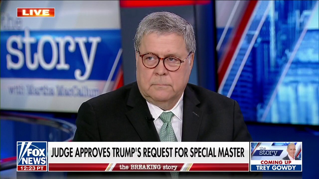 Bill Barr on independent review in Trump raid case: 'The law here is pretty clear'