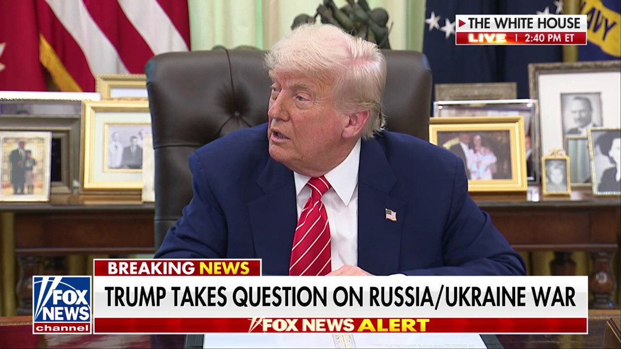 Trump answers whether he thinks Putin is the 'good guy' or 'bad guy' in Ukraine war
