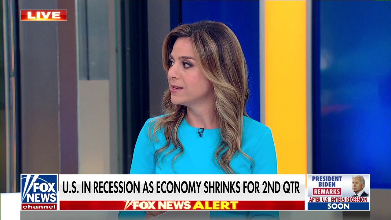 ‘Outnumbered’ rips White House’s recession denial after GDP report: ‘People feel it’
