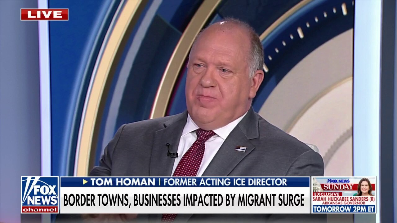 Tom Homan says 'there has to be consequence' for border policies