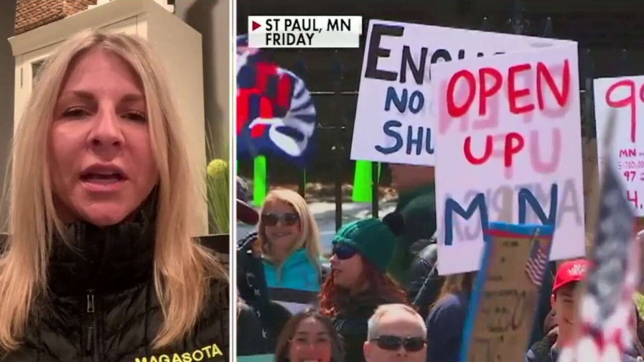 Minnesota protester on push to end stay-at-home order