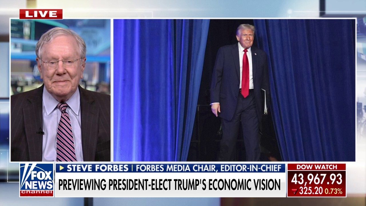 Steve Forbes cautions voters about looming economic reality: Trump has a ‘four-year project,’ not a four-month project