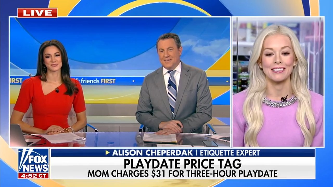 Mom reportedly charged $31 for a 3-hour playdate