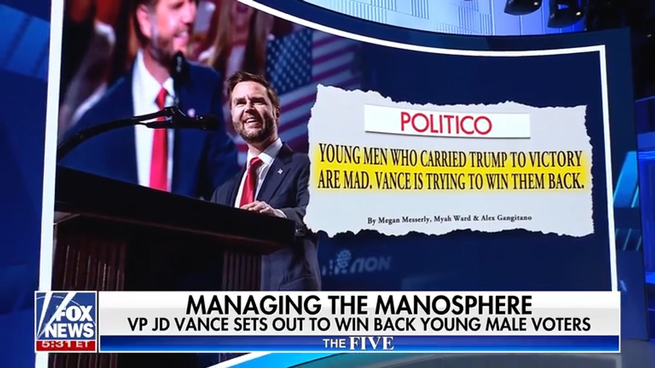 Vance focuses on winning back young male voters as midterms loom