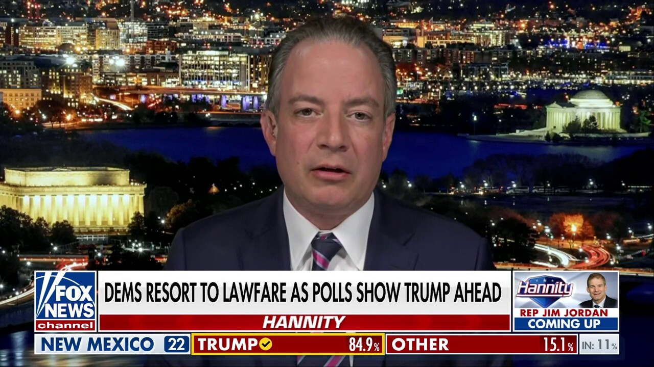 Former Michigan GOP gubernatorial candidate Tudor Dixon and former Trump administration chief of staff Reince Priebus discuss the legal attacks Democrats are throwing at former President Trump on ‘Hannity.’