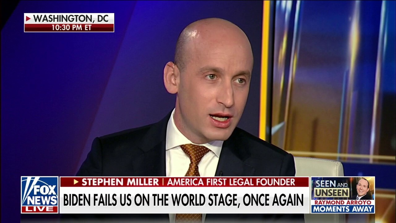 Stephen Miller: Today was a disgraceful day for American foreign policy
