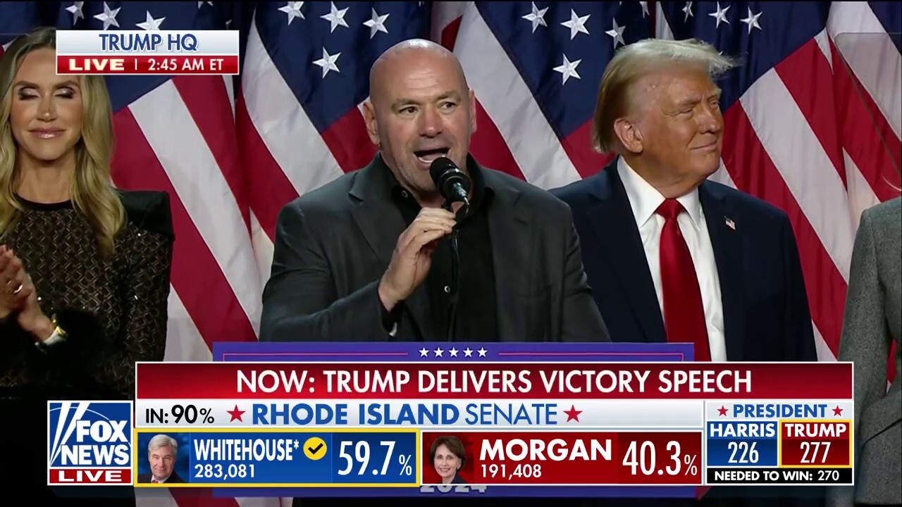 UFC President Dana White takes down Trump's detractors after projected White House win: 'This is karma'