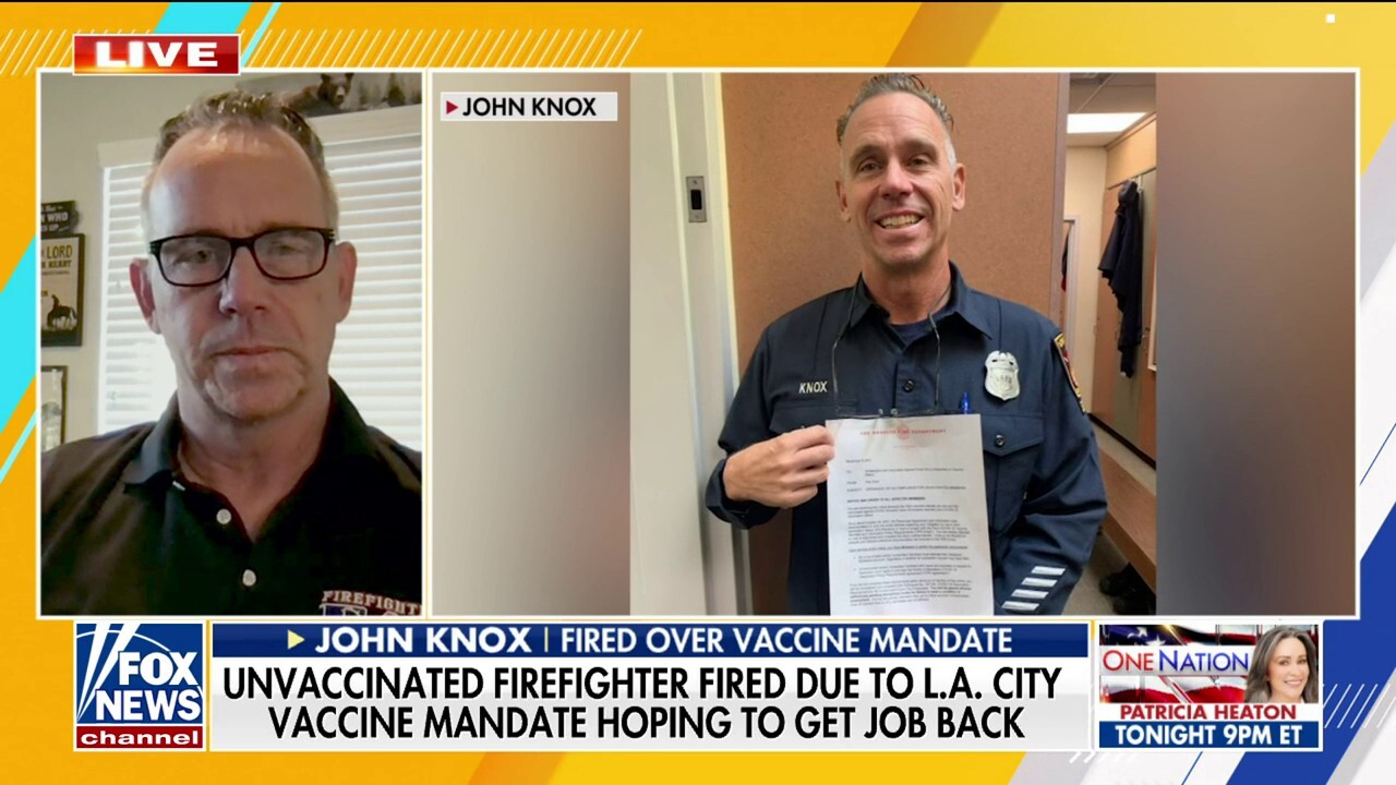 Former LA firefighters fired over COVID vaccine fighting to get their jobs back