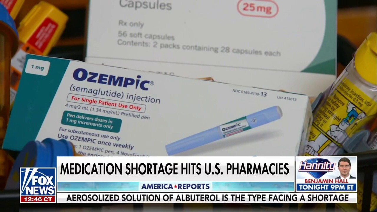 US pharmacies struggle to keep shelves stocked with popular medications 