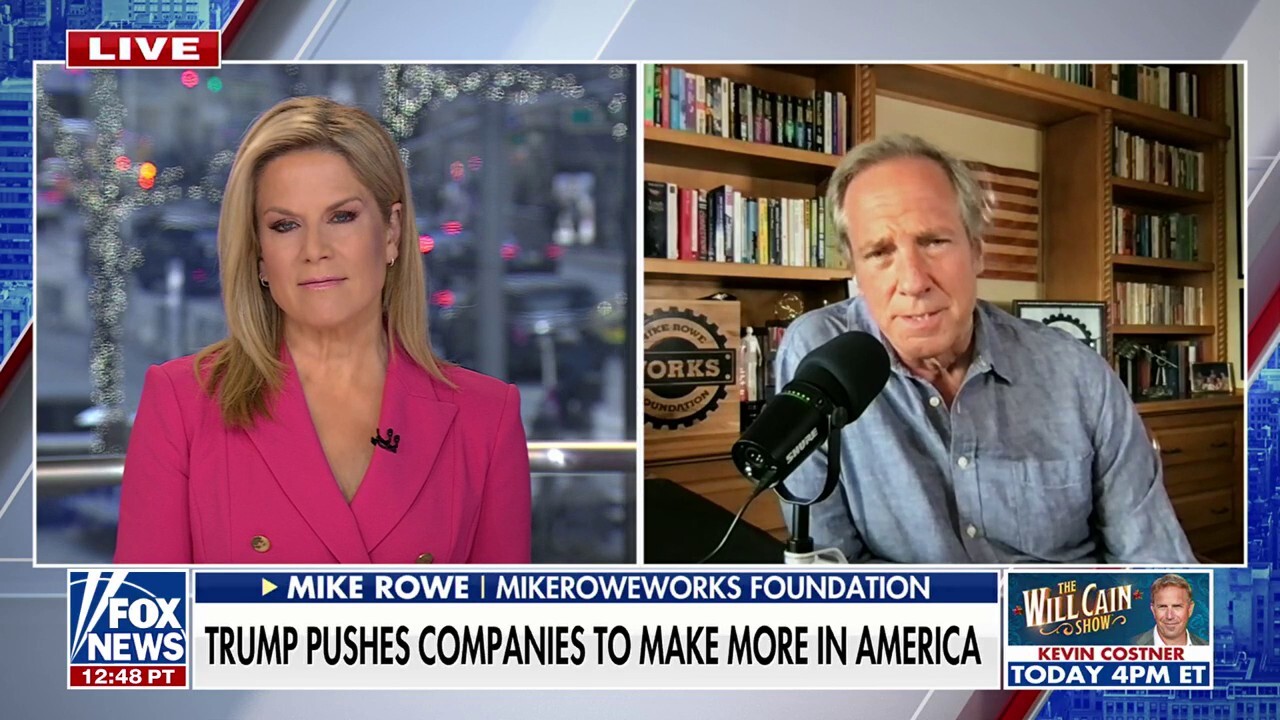  Mike Rowe inspired by Americans who make their products in the US