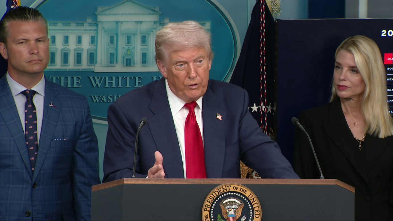 President Donald Trump on Monday praised the 'billions of dollars' flowing into the U.S. economy from tariffs imposed on imported goods.