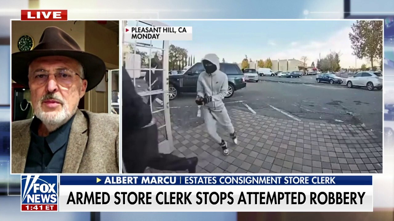 Armed store clerk defends store from attempted robbery