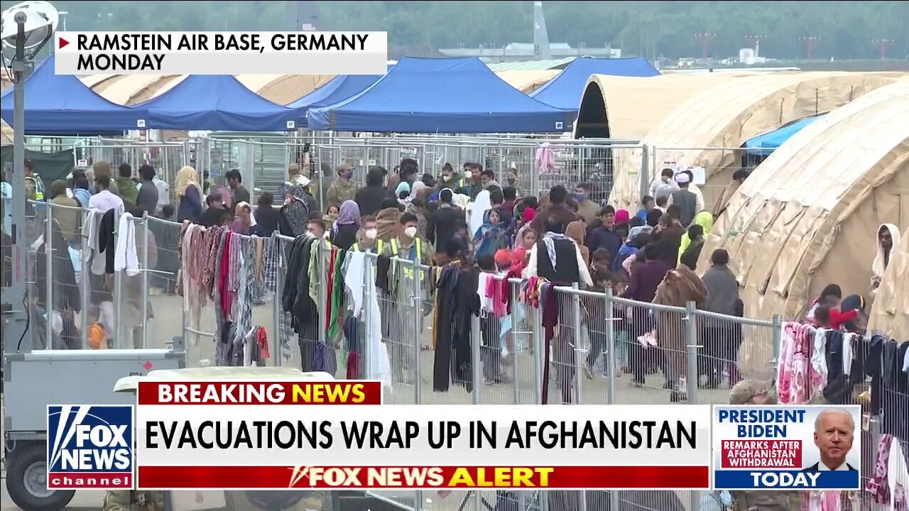 Injured US troops transported back to US as Afghanistan evacuations conclude