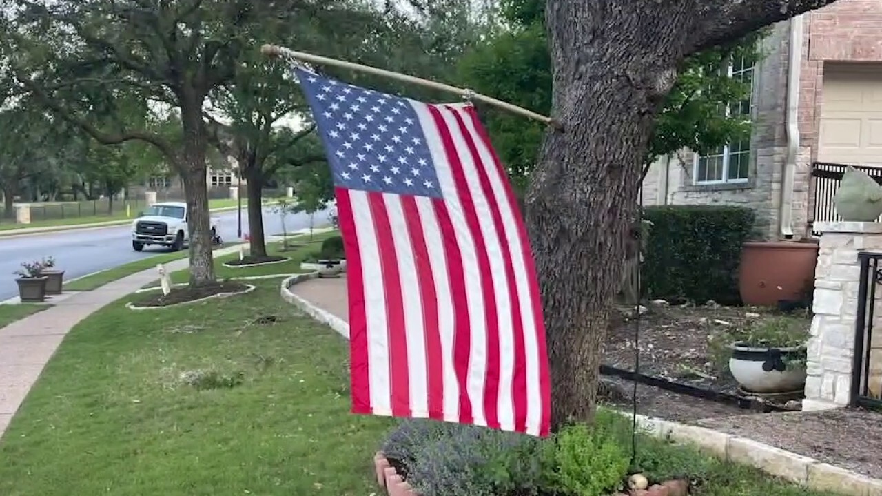 Austin veteran refuses HOA demand to move American flag