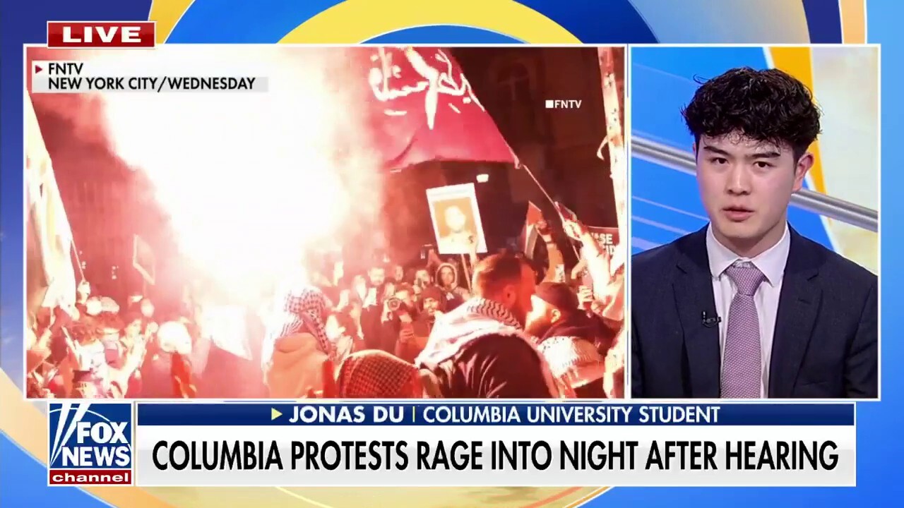 Columbia University student reacts to overnight anti-Israel protests: Felt like a 'warzone'