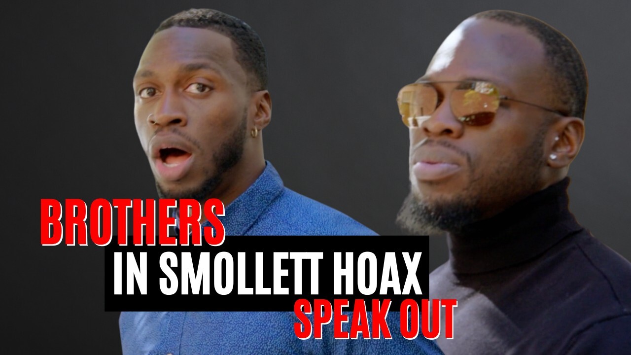 How to fake a hate crime: Brothers in Jussie Smollett hoax speak to media for the first time