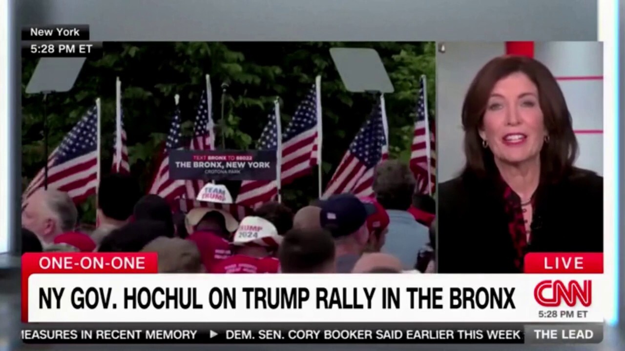 Far-left Democrats, media commentators, attack Trump rally in Bronx as 'fake'