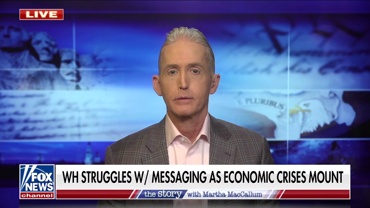 Gowdy on Biden's economy: ‘Bad facts make for bad messaging’