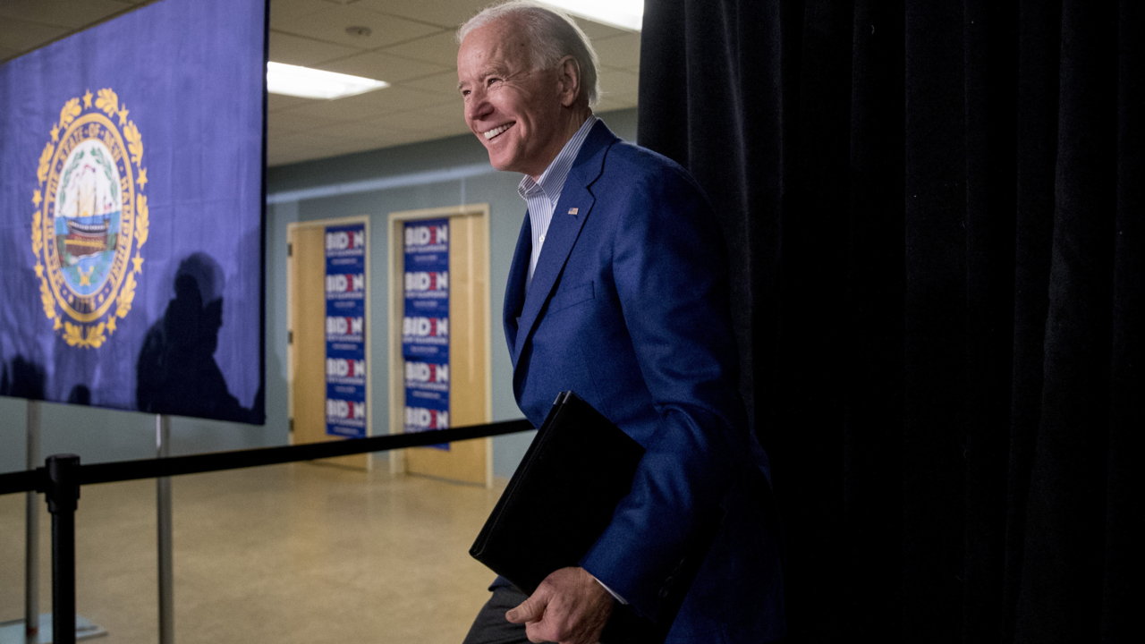 Does Joe Biden's presidential campaign face a make-or-break test in New Hampshire?