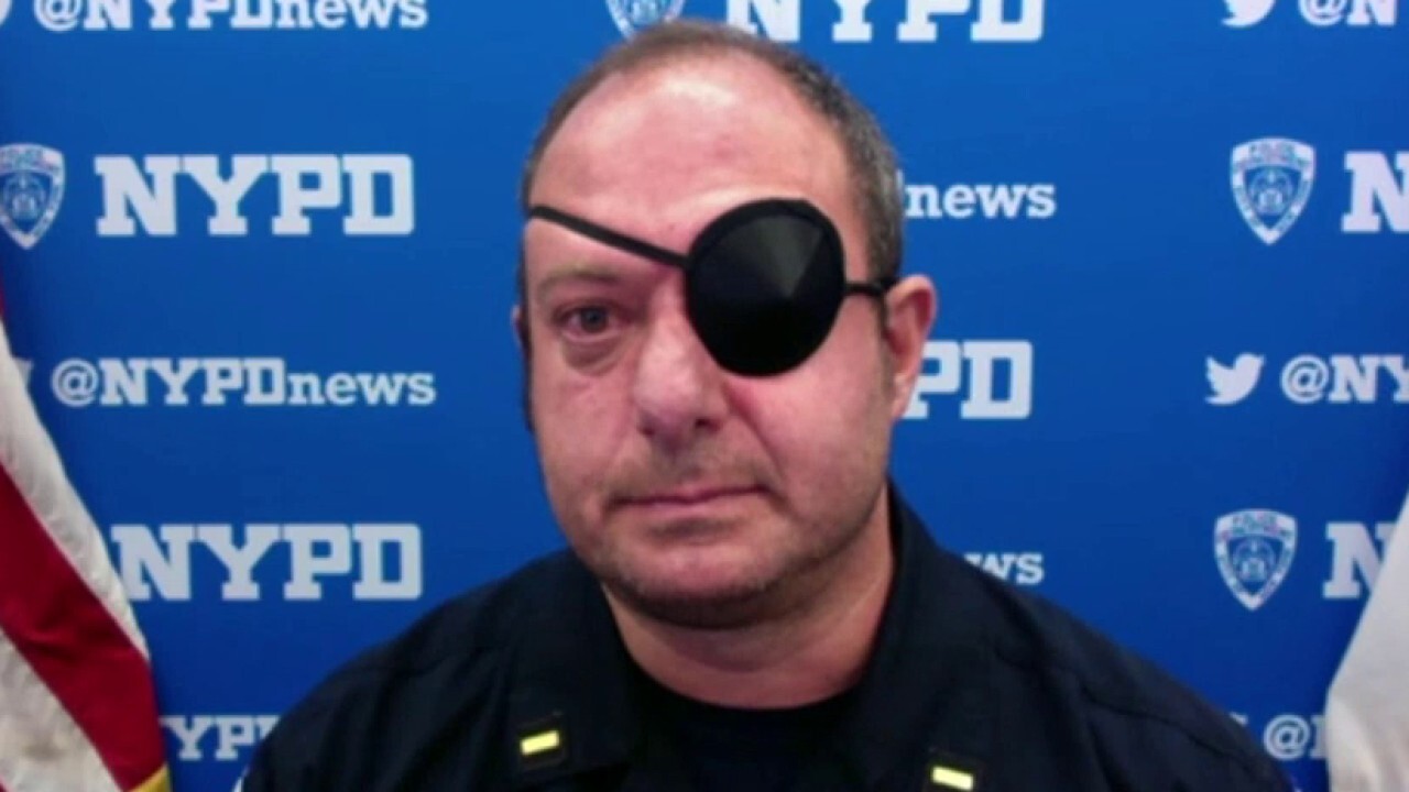 NYPD officer speaks out after being brutally beaten during violent protest on Brooklyn Bridge